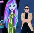 Vestir Gangnam Style e Monster High