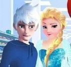 Elsa e Jack no mercado
