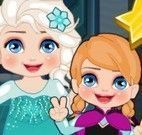 Elsa e Anna aventuras para achar coroa