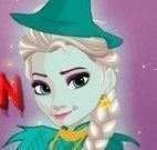 Elsa fantasia de halloween
