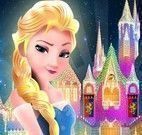 Quebra cabeça castelo da Elsa