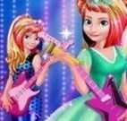 Elsa e Anna show de rock