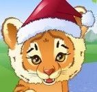 Vestir tigre natalino