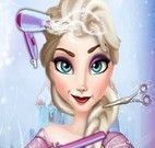 Cabeleireiro da Elsa Frozen