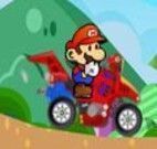 Corrida de moto Mario e os amigos
