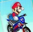 Mario manobras com moto