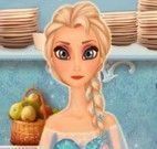 Elsa fazer cupcakes