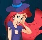 Vestir bruxinha princesa Ariel