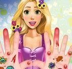 Cuidar das mãos da Rapunzel