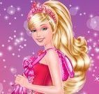 Barbie bailarina vestir e maquiar