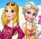 Barbie e Elsa melhores amigas