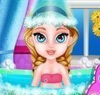 Elsa bebê spa banheira