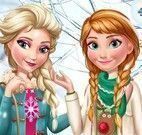 Elsa e Anna moda inverno