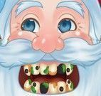 Papai Noel tratamento dos dentes