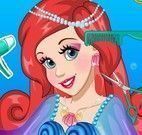 Cuidar dos cabelos da princesa Ariel