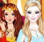 Princesas gelo e fogo maquiar
