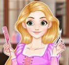 Rapunzel profissional cabeleireira