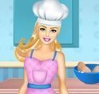 Barbie fazer torta de abóbora