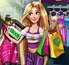 Rapunzel fazer compras