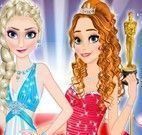 Ana e Elsa roupas do Oscar