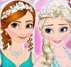 Anna e Elsa selfie