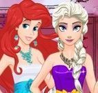 Ariel e Elsa festa