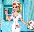 Elsa enfermeira vestir