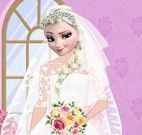 Maquiagem e vestido da noiva Elsa