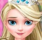 Princesa Elsa cuidar dos gêmeos
