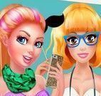 Super Barbie e amiga moda