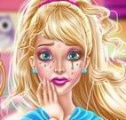 Barbie limpar maquiagem