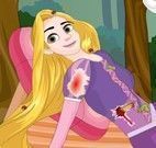 Rapunzel cuidar dos ferimentos