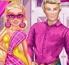 Super Barbie sair com Ken