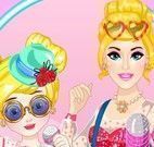 Barbie mãe e filha pop star