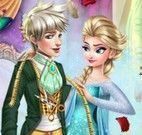 Elsa costurar roupas do Jack