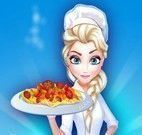 Elsa receita penne ao sugo