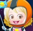 Vestir bebê Hazel astronauta