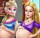 Barbie e Elsa grávidas