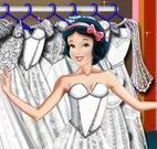 Branca de Neve vestido de noiva