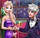 Elsa e Jack jantar dos namorados