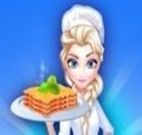 Elsa fazer lasanha