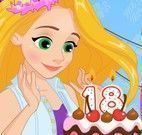 Festa de aniversário da Rapunzel