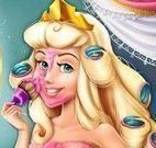 Princesa Aurora limpeza facial