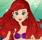 Ariel na  cabeleireira