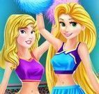 Aurora e Rapunzel líder de torcida