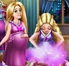 Barbie e Rapunzel grávidas arrumar roupas