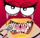 Dentista menina Angry Birds