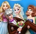 Elsa noiva e amigas