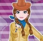 Moda cowgirl Frozen