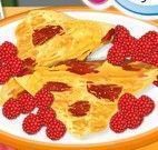 Tortilhas de frutas vermelhas